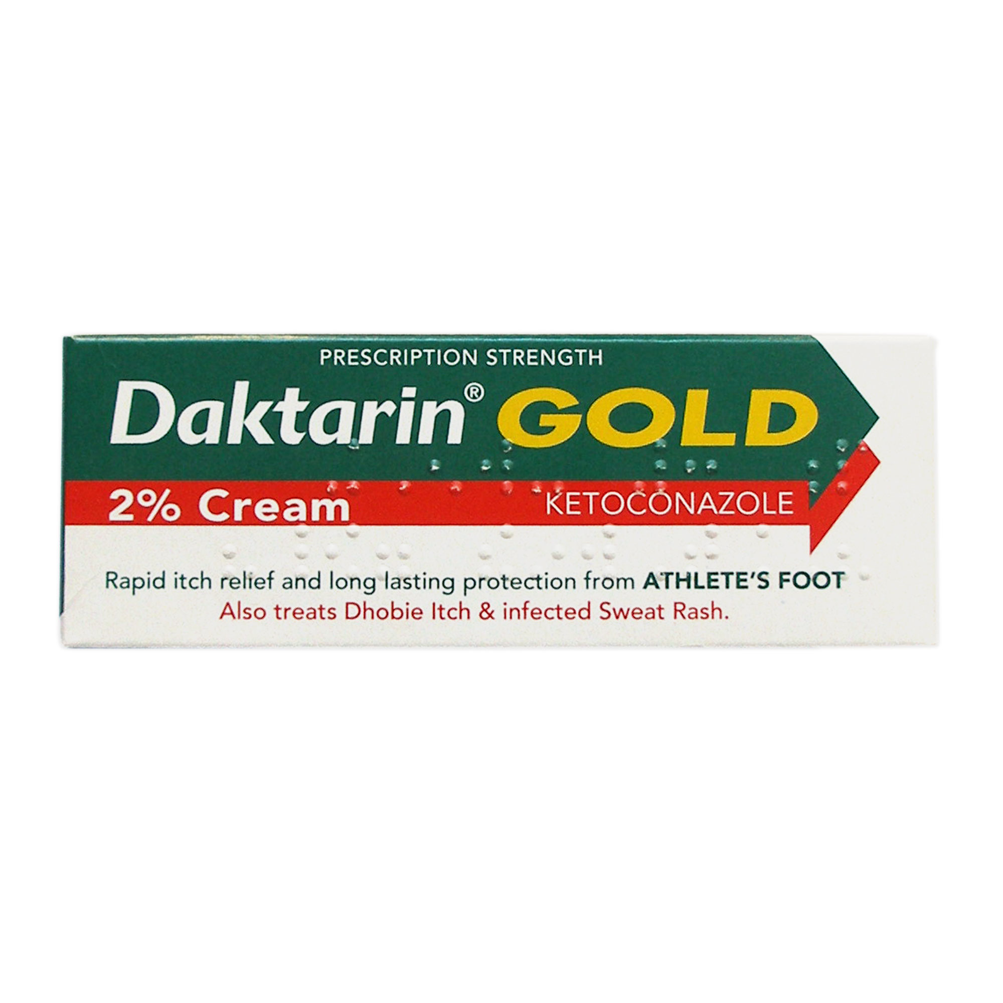 Daktarin Gold Anti Fungal Athletes Foot Sweat Rash Jock Itch Cream