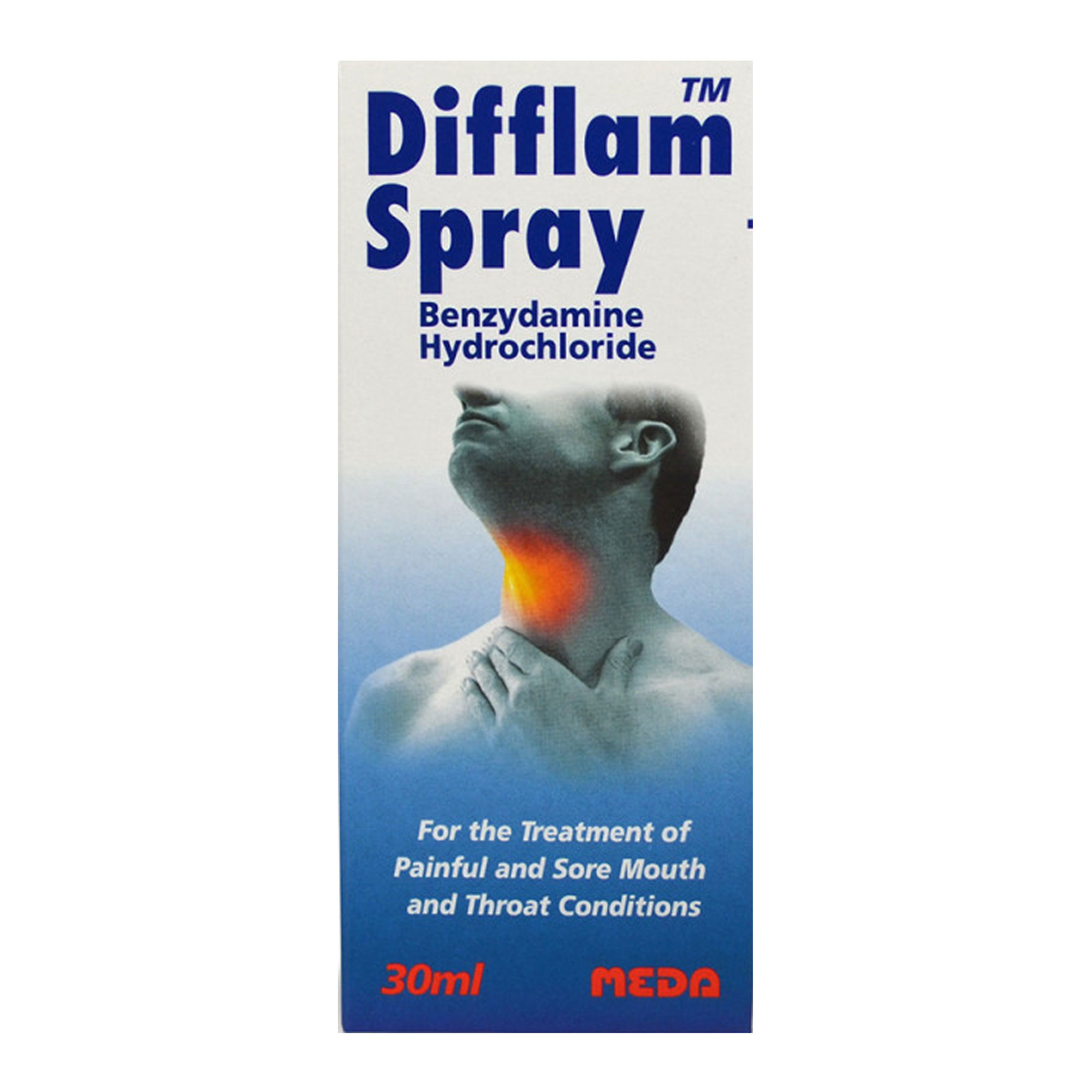 Difflam Benzydamine Hydrochloride Sore Throat Spray 30ml eBay